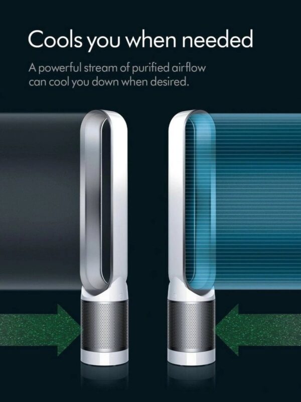 Dyson TP00 Pure Cool Air Purifier Fan, White - Image 3
