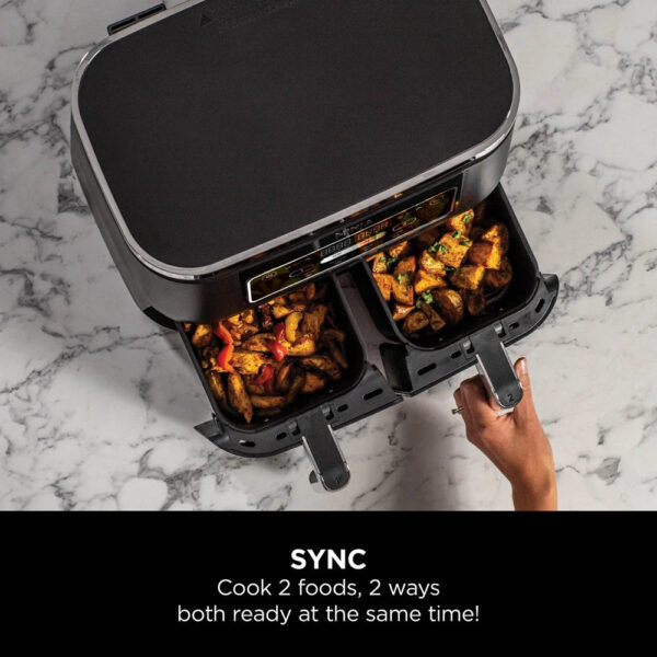 Ninja Foodi 4-in-1 Dual Zone Air Fryer - [AF200UK] 7.6L - Image 11