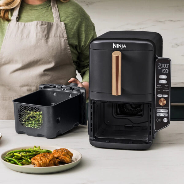 Ninja Double Stack XL Air Fryer - [SL400UK] Dual Zone, Copper - Image 3