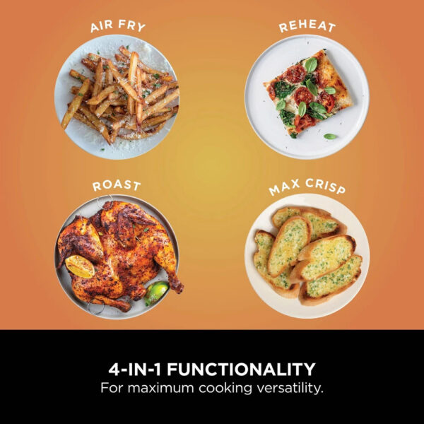 Ninja Foodi 4-in-1 Dual Zone Air Fryer - [AF200UK] 7.6L - Image 6